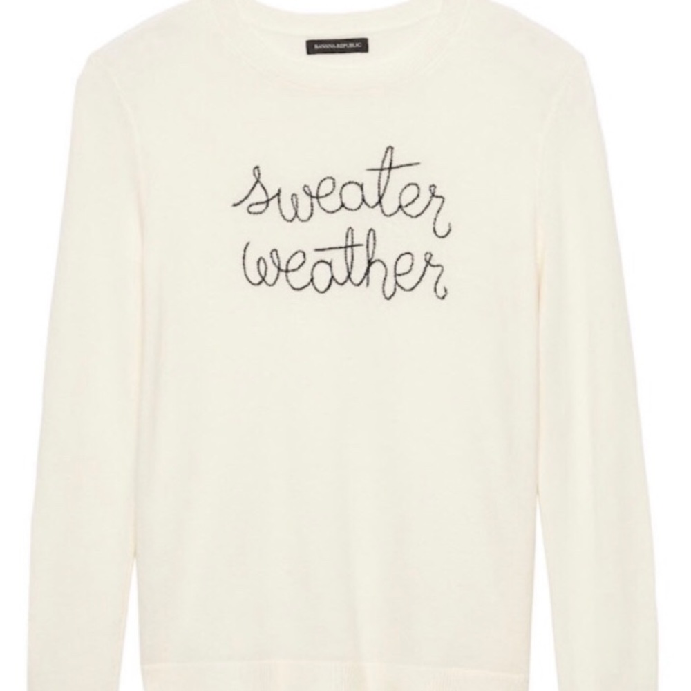 Banana Republic “Sweater Weather” Sweater